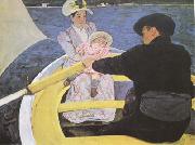 Mary Cassatt The Boating Party (mk09) oil painting reproduction